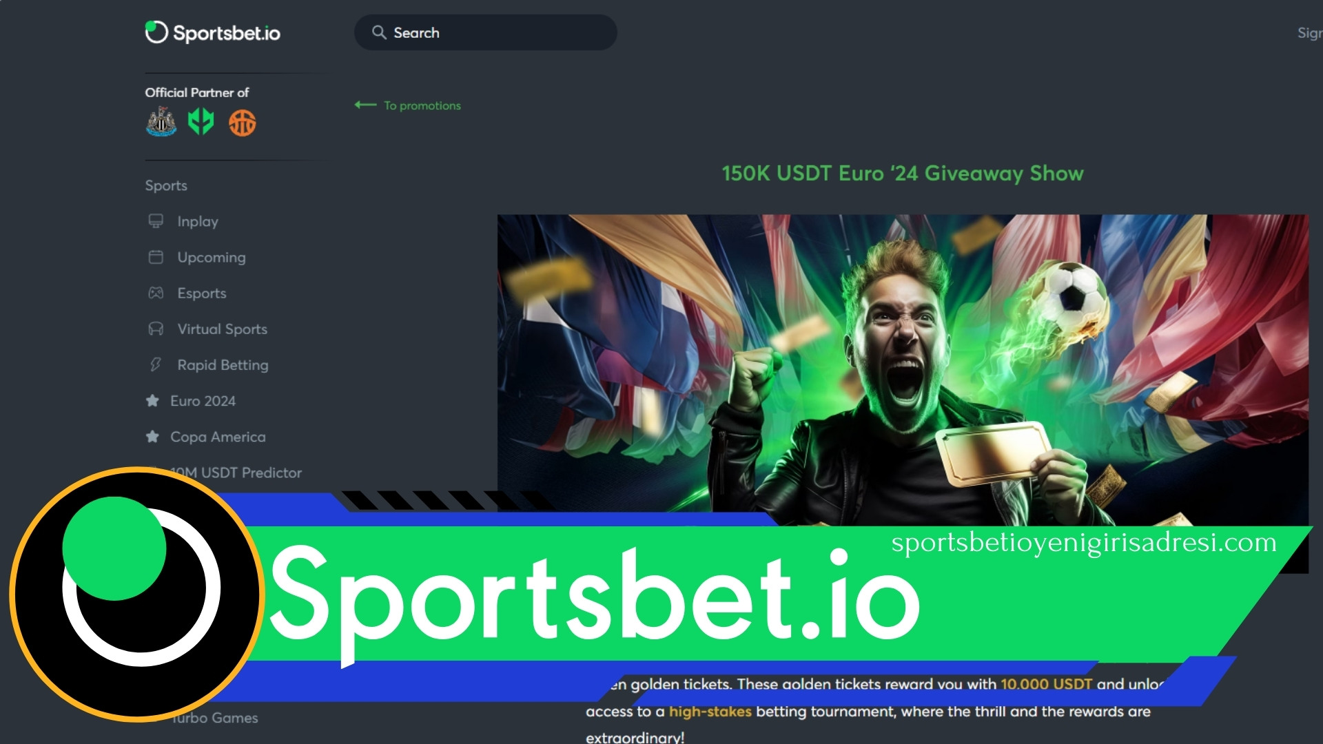 Sportsbet.io Para Yatırma ve Para Çekme