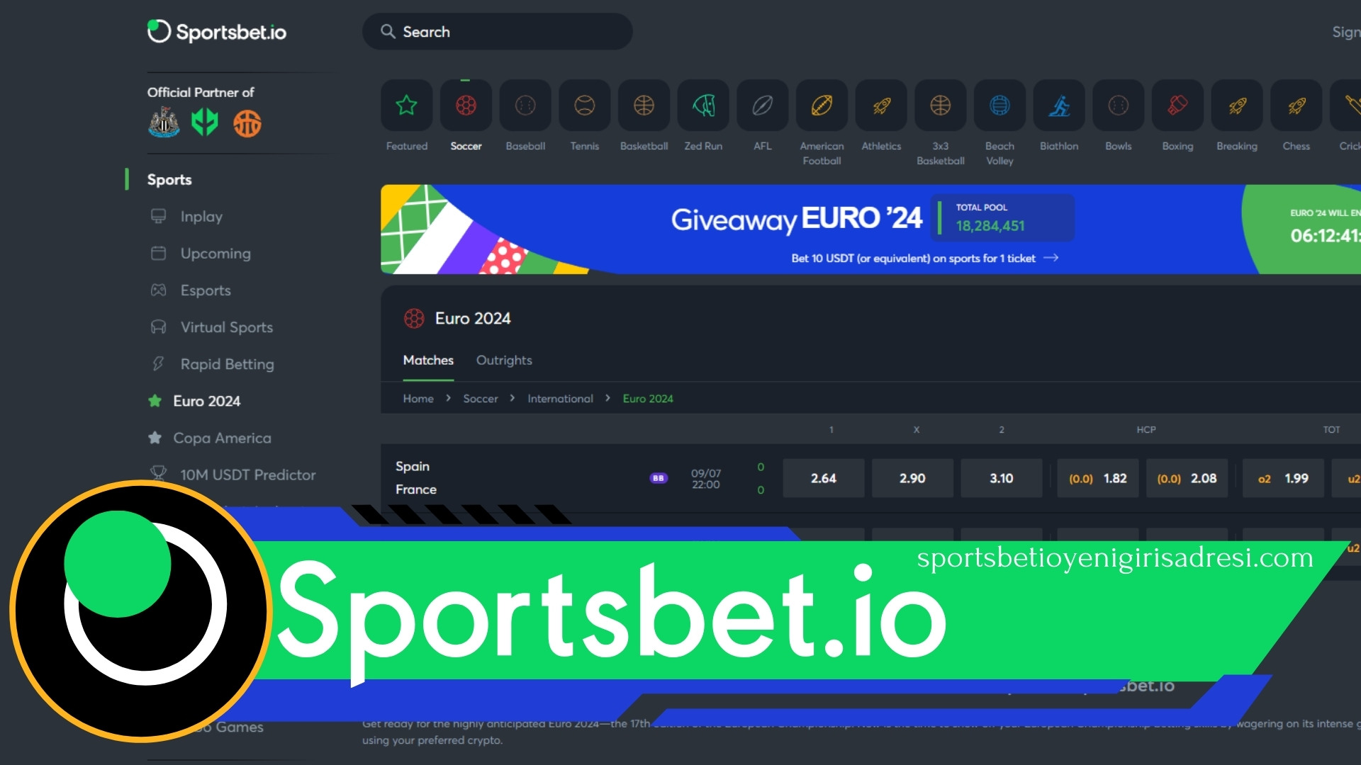 Sportsbet.io Yeni Adres